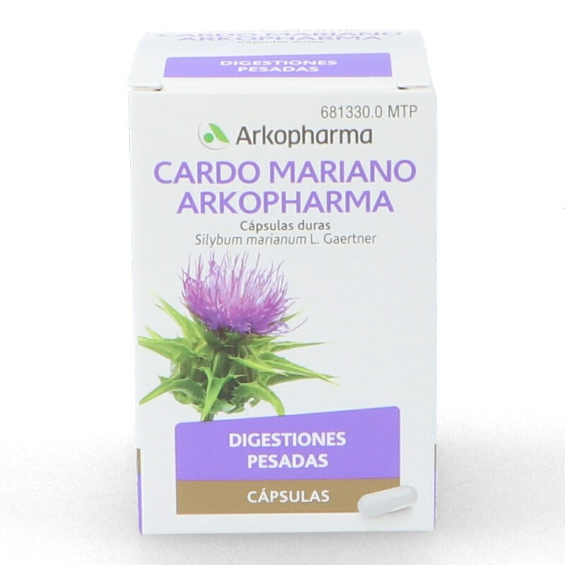 Cardo Mariano Arkopharma 390 Mg 84 Capsulas